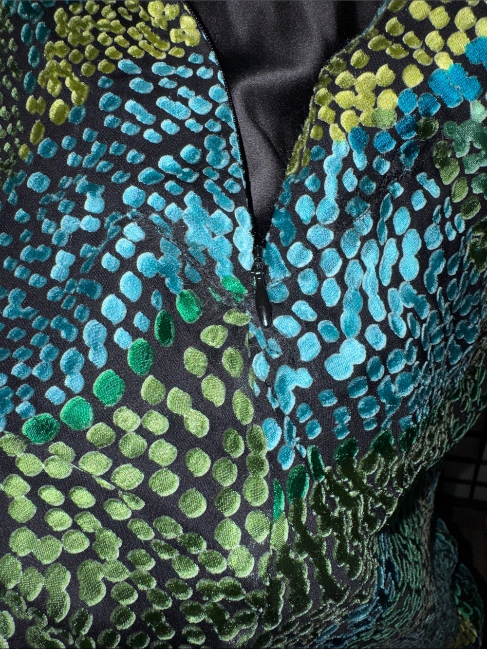 SALONI Fleur Dot Print Dress – Size 4 | MSRP $950 | Rent the Runway - Picture 13 of 13